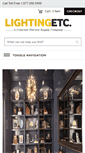 Mobile Screenshot of lightingetc.com